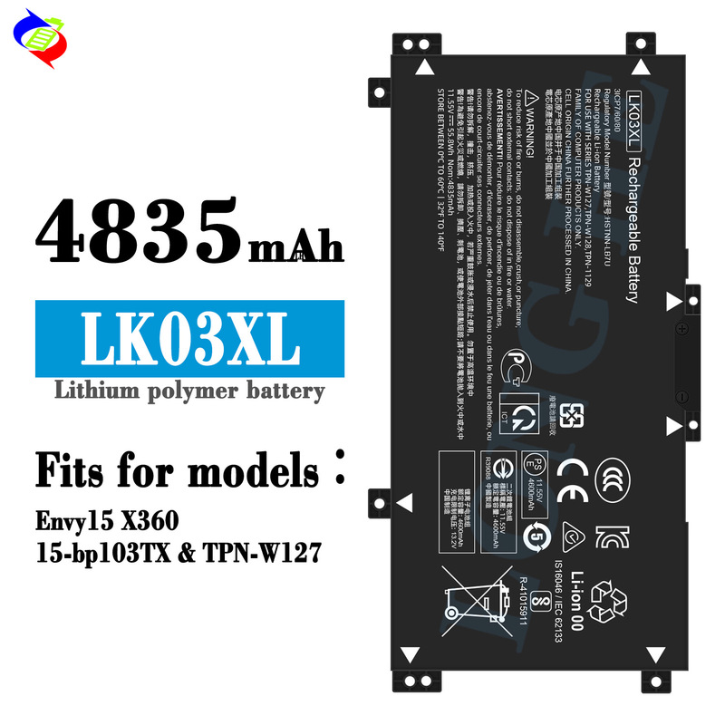 Suitable for Hp Envy15 X360/15-Bp103Tx/Tpn-W127 Laptop Battery Lk03Xl Wholesale