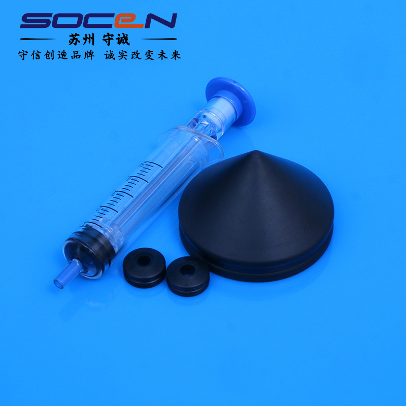 江苏厂家医用硅胶橡胶制品精密输液器调节阀 FDA注射器减震垫