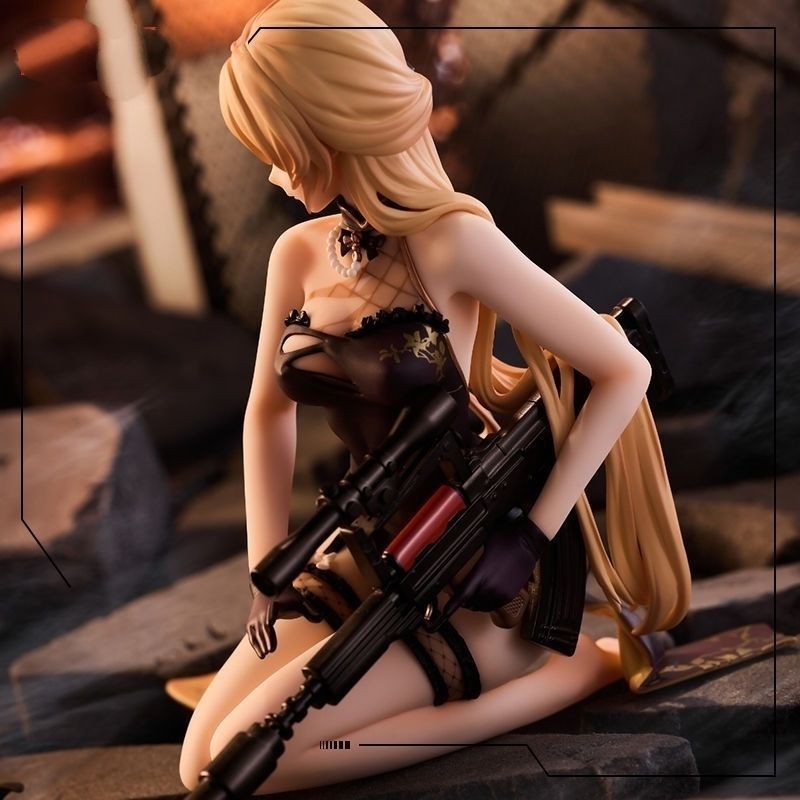 소녀전선 중상 자우심 피규어 PVC 애니메이션 데스크톱 장식 12cm