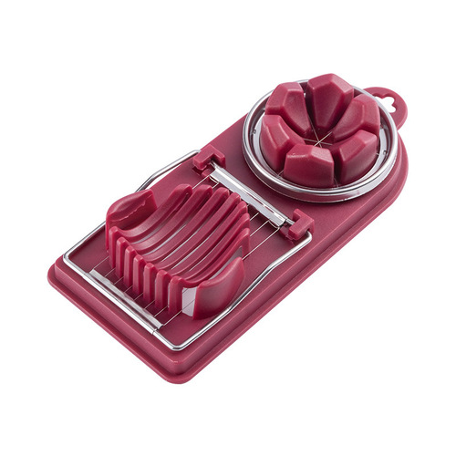 Egg cutter household two-in-one egg cutter artifact preserved egg divider slicer cut loose egg cutter fancy multi-functional
