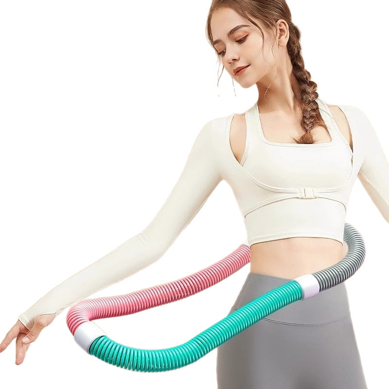 ウエストを傷つけないソフトなフープ、女性の減量のための加重フープ、家庭用大人の痩身ウエスト、お腹痩せ|undefined