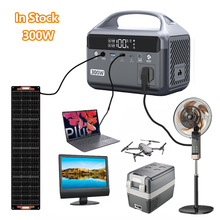 solar generator LiFePO4 220v 110v Battery Replaceable 300w