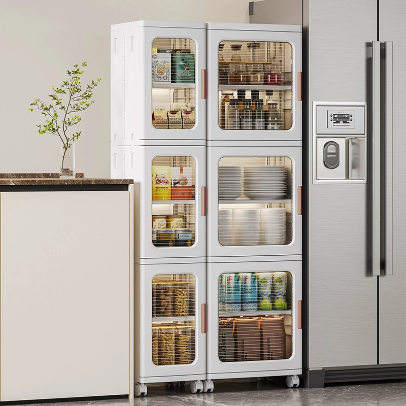 Нестандартный шкаф для хранения, многослойная мобильная стойка для хранения, бытовые мелочи, ящик для хранения на роликах, шкаф для хранения игрушек