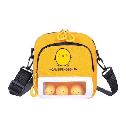 Cotton Bags for Women - High-End New Model, Student and Children's Versatile Cartoon Cute Single-Shoulder and Crossbody Bags, Cross-Border Wholesale and Dropshipping