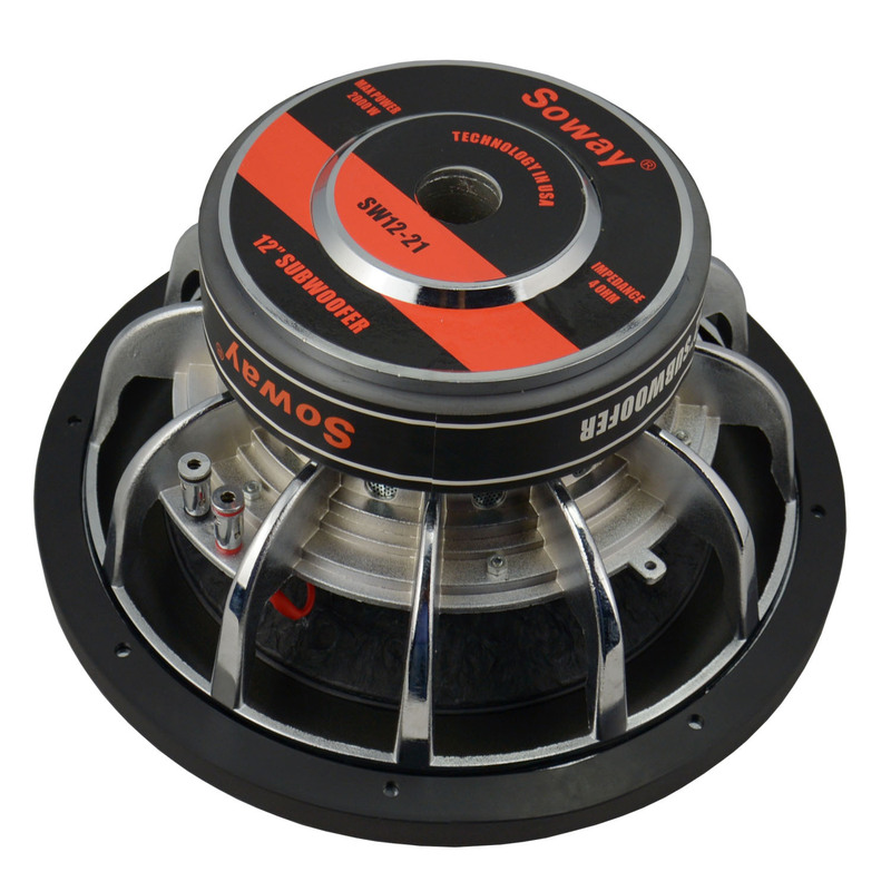 International Brand Soway 12" Bass Car Speaker Sw12-21 Car Modification Speaker Factory Direct Sale