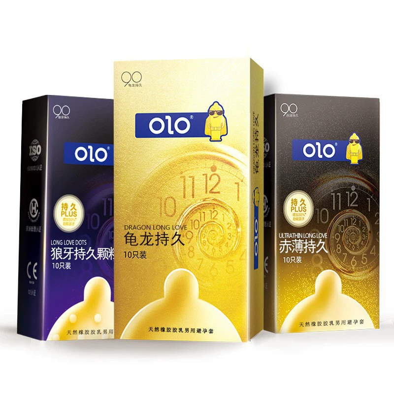 OLO гиалуроновая кислота 001, модель Men's Goddess, 10/3, только презервативы