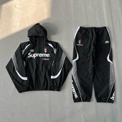 SPM Tracksuit drill风衣运动服套装jacket+pants冲锋衣夹克外套