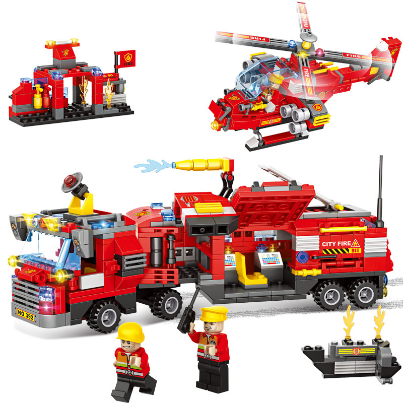 392-9, Городское пожарное командование (756 гранул+2 человека+инструкции+разборщики запчастей)