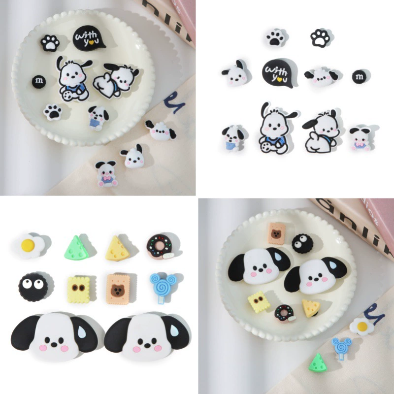 Оптовые мягкие резиновые пряжки для обуви, аксессуары для обуви «сделай сам», съемные новые цветы для обуви, милые декоративные аксессуары для обуви с отверстиями из ПВХ