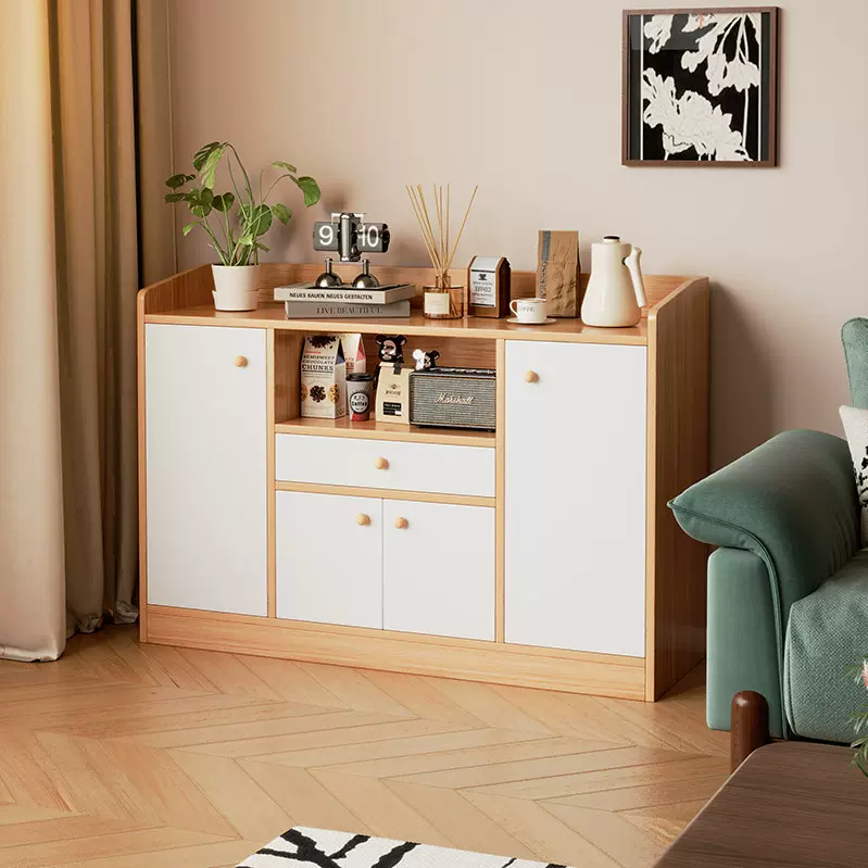 餐边柜家用收纳柜子储物柜多功能书柜展示柜厨房置物柜客厅茶水柜