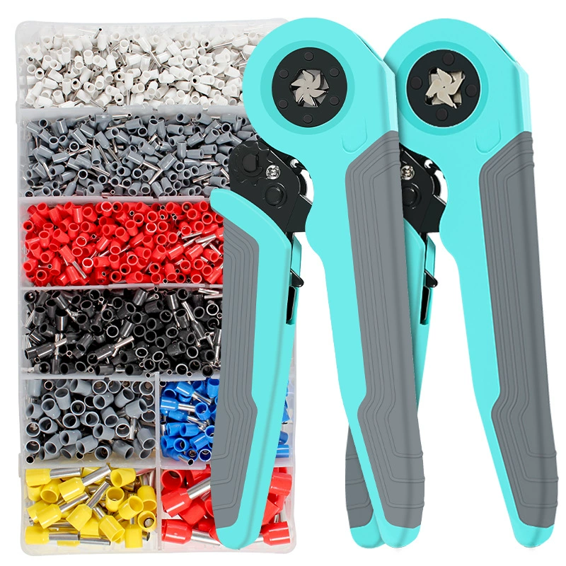 Клещи для обжима трубок VSC8 10-6 для электриков, обжимные клещи для трубок 10-4 pin, клещи для холодных клемм EN/VE