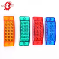 Новый 12V24V21LED грузовик боковой свет проточной воды Строб свет грузовик боковой свет грузовик задний фонарь