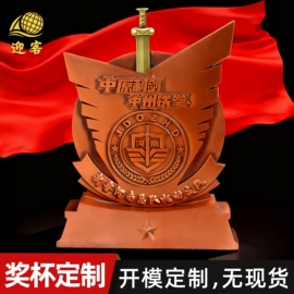 金属工艺品;徽章;奖牌