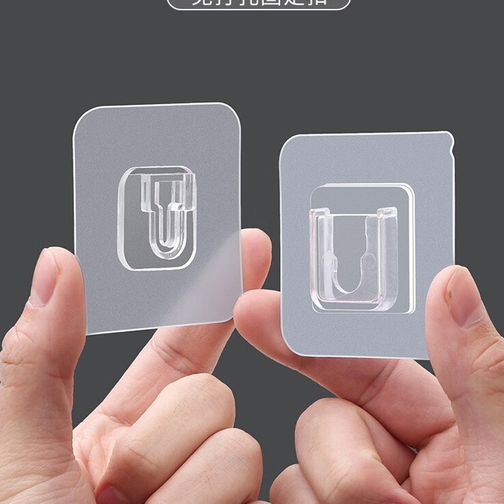 Adhesive Fastener, Traceless Hook and Loop Fastener, No-Drill Multifunctional Holder, Router Storage Rack, Adhesive Power Strip