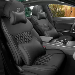 BYD Han EV car seat covers, Han DMI all-season seat cushion covers, breathable leather seat covers