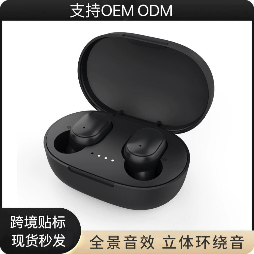 True wireless earbuds E6/E7/A6S, Bluetooth 5.2, compact charging case, multi-color options