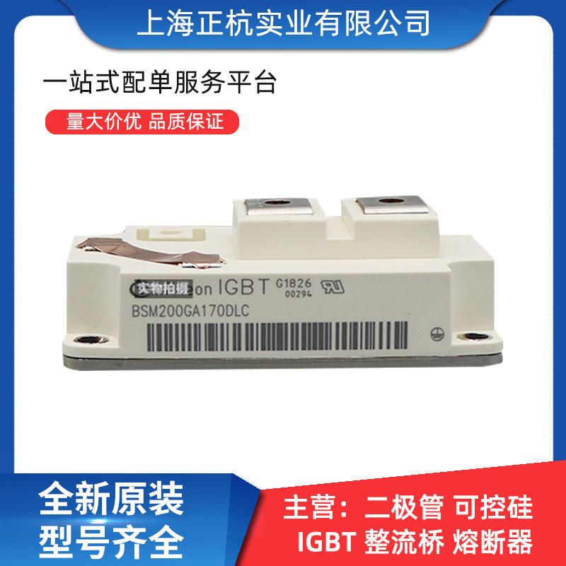 BSM200GA170DLC 正杭实业 igbt 功率模块 全新原装 电子元器件