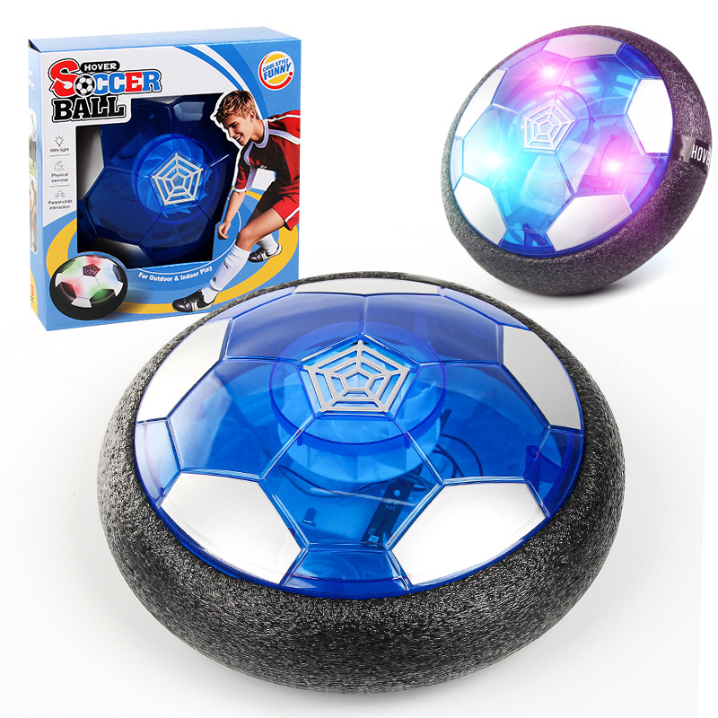 Fútbol flotante interior interactivo padre-hijo ocio multijugador luces eléctricas música fútbol juguetes infantiles transfronterizos