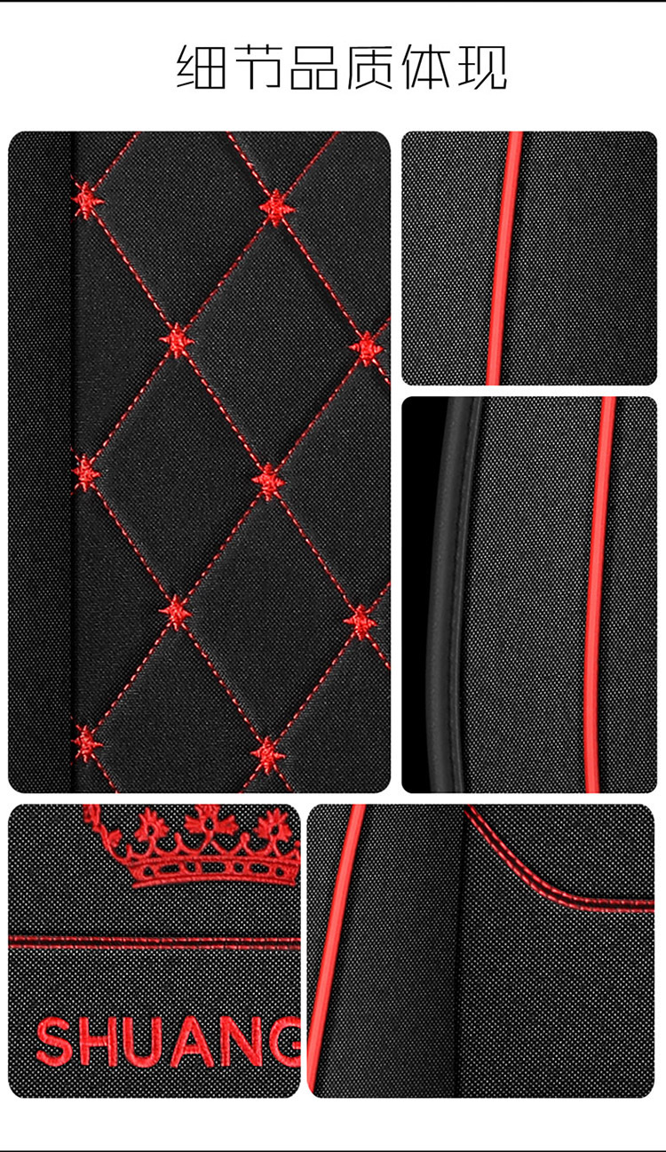 2024 Cross-Border Leather Amazon Foreign Trade Full Leather Diamond-Shaped Car Seat Cushion Four-Season Cushion Five-Seater Full-Cover Seat Cover Seat Cushion