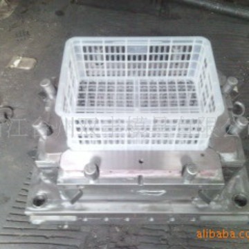 透明塑料水果篮模具质量保证可加工多种规格半固定塑料周转筐模具