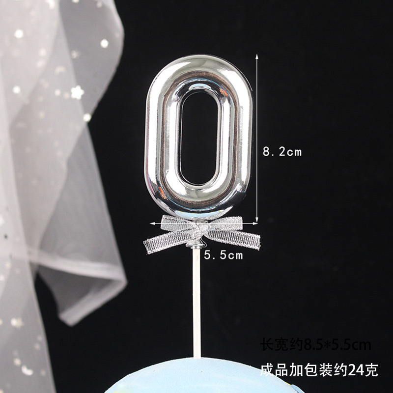 Decoración digital para pasteles 0-9, 3D oro/rosa, inserto para cumpleaños – Mayorista de Yiwu image 65