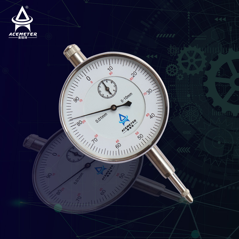 双向防震机械百分表合金测头深度表高精度测量指针式磁吸磁吸款