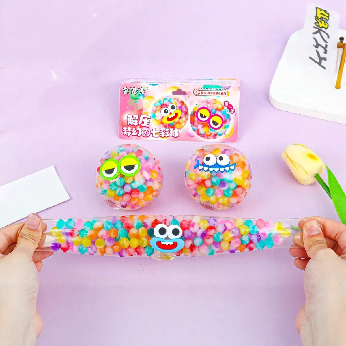 Divertido creativo nuevo bebé de agua pellizco pellizco