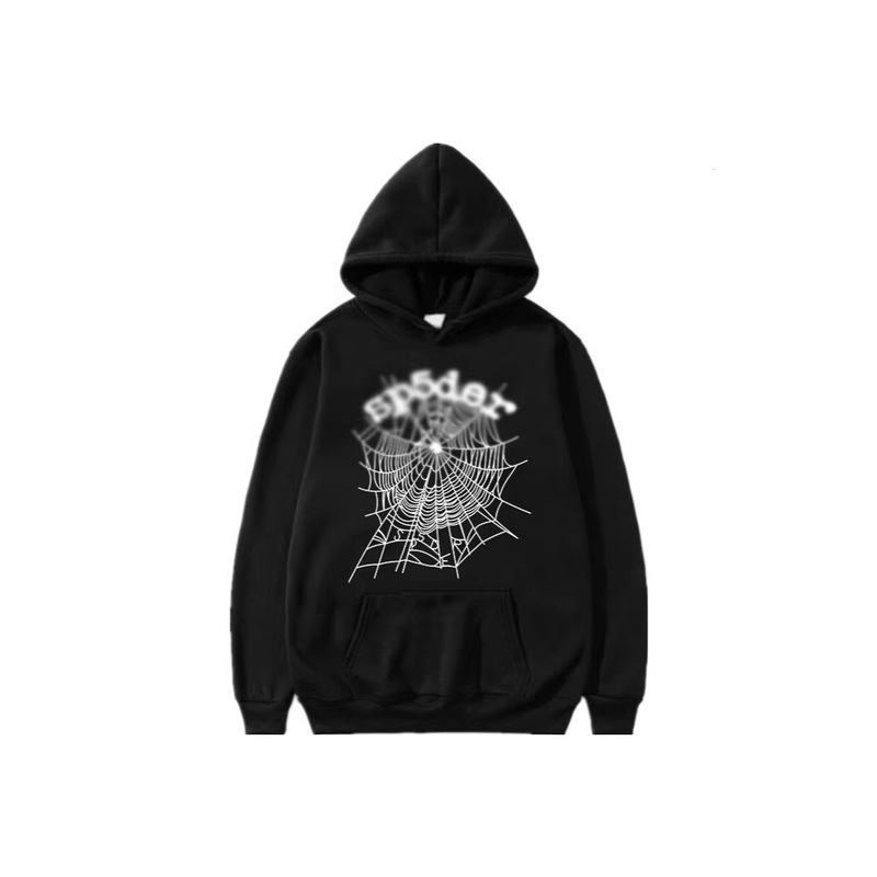 2026 New Cross-Border Spider Web Print Hooded Sweatshirt European and American Trendy Men's Sweatshirt 2026 New Cross-Border Spider Web Print Hooded Sweatshirt European and American Trendy Men's Sweatshirt