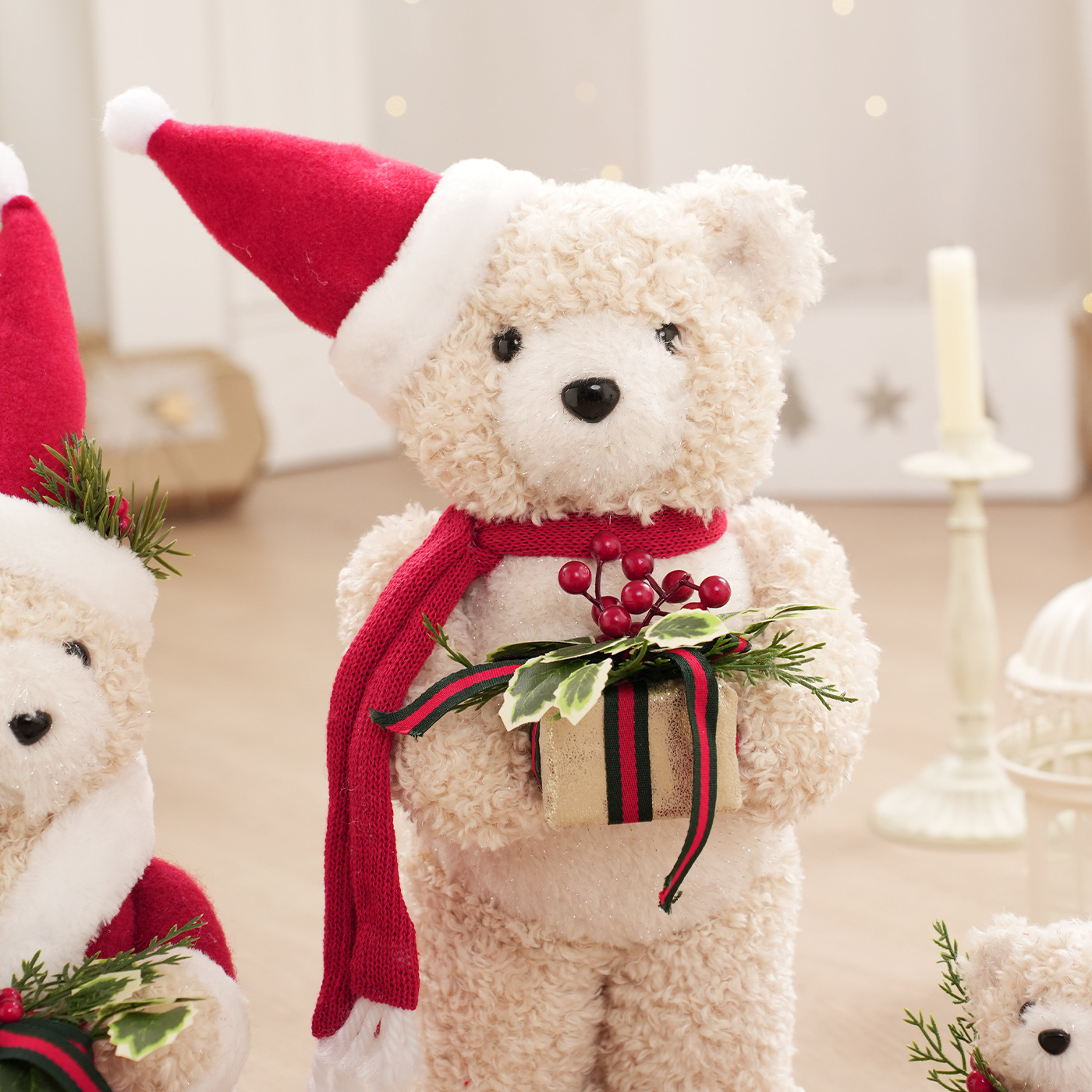 Nuevo bufandas de Navidad Teddy Teddy