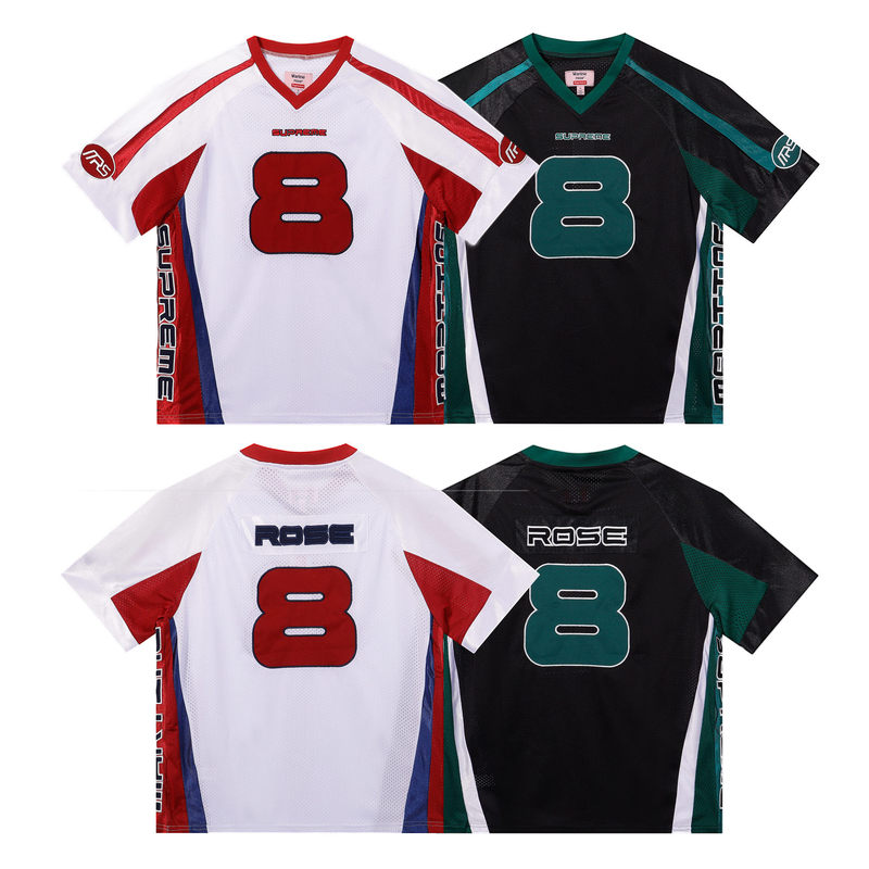 Ducati冲锋衣Soccer Jersey杜卡迪联名印花足球服宽松运动短袖T恤|undefined