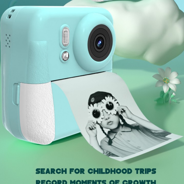 Selección de TEMU Nuevos productos transfronterizos Q10 Photodex cámara digital para niños mini HD foto doble foto impresión foto