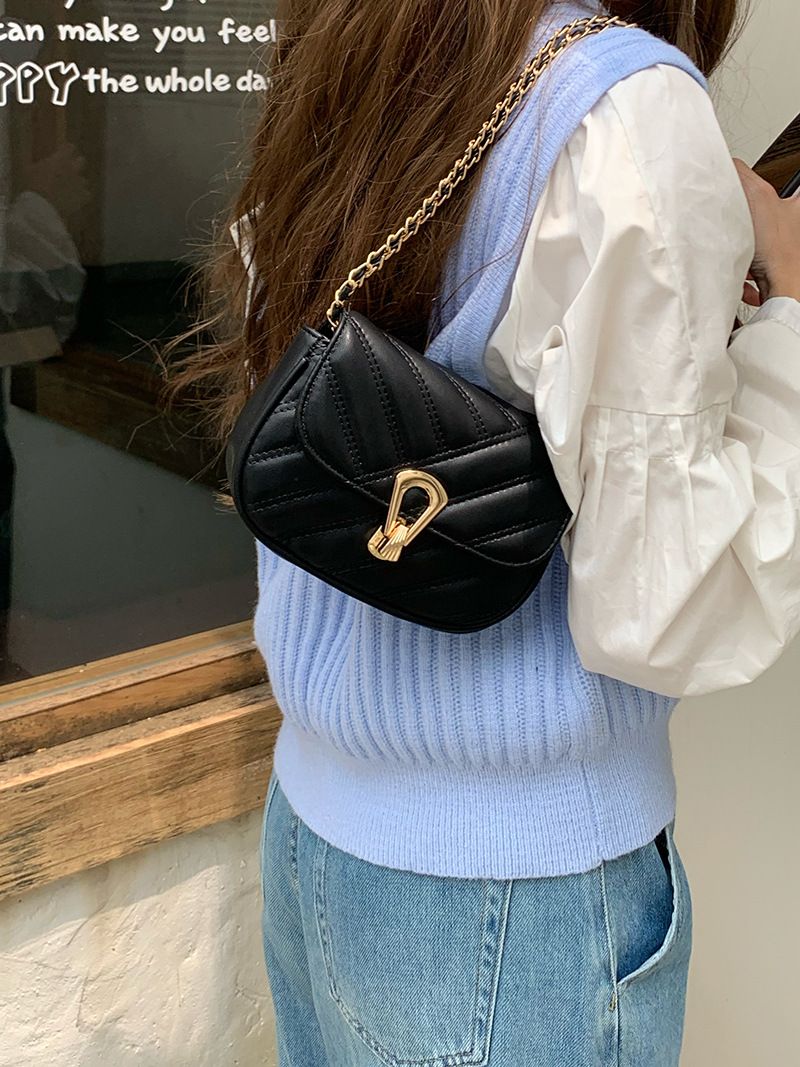 Xiaoxianfen Line kett naiste uue tekstuuri ja temperamendi jaoks Desin Sinle õlg, ristkeha väike ruut_voghion.com