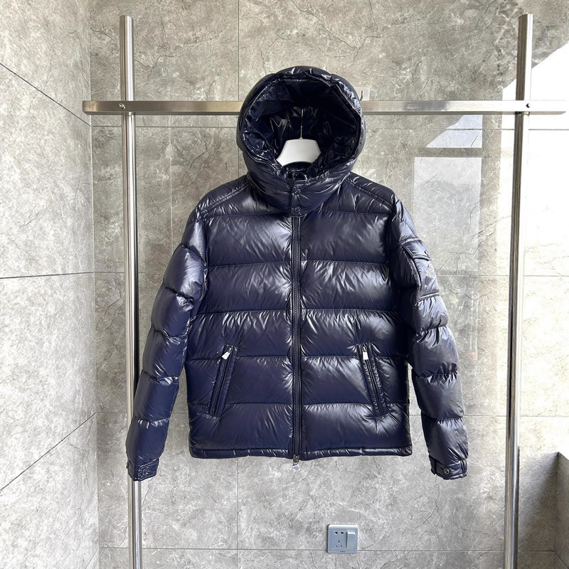 Maya Glossy down Jacket Winter Thickeneded Versatile Jacket Stand Collar Hooded Outdoor Fashion Casual Wear Maya Glossy down Jacket Winter Thickeneded Versatile Jacket Stand Collar Hooded Outdoor Fashion Casual Wear