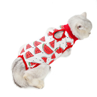 Cat sterilization clothing cat postpartum clothing spring and summer new cat surgical clothing anti-licking weaning clothing manufacturers wholesale