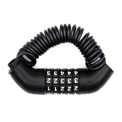 Electric Bike Scooter Safety Helmet Dedicated Password Anti-Theft Bike Lock Motorcycle Lock Mini Portable Steel Helmet Lock