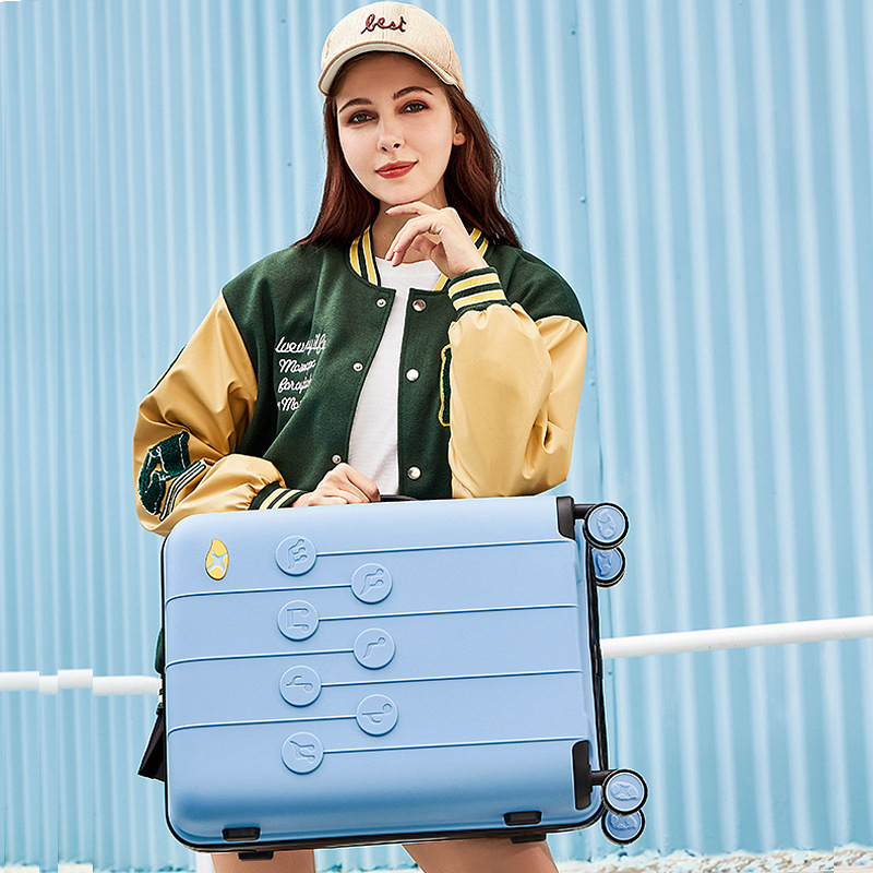 Công nghệ hộp đựng xe đẩy Mango Bird màu xanh