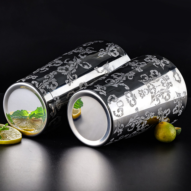 Creativo Sherk kettle mezclador de vino Boston bar mezclador conjunto de shaker kettle shaker americano