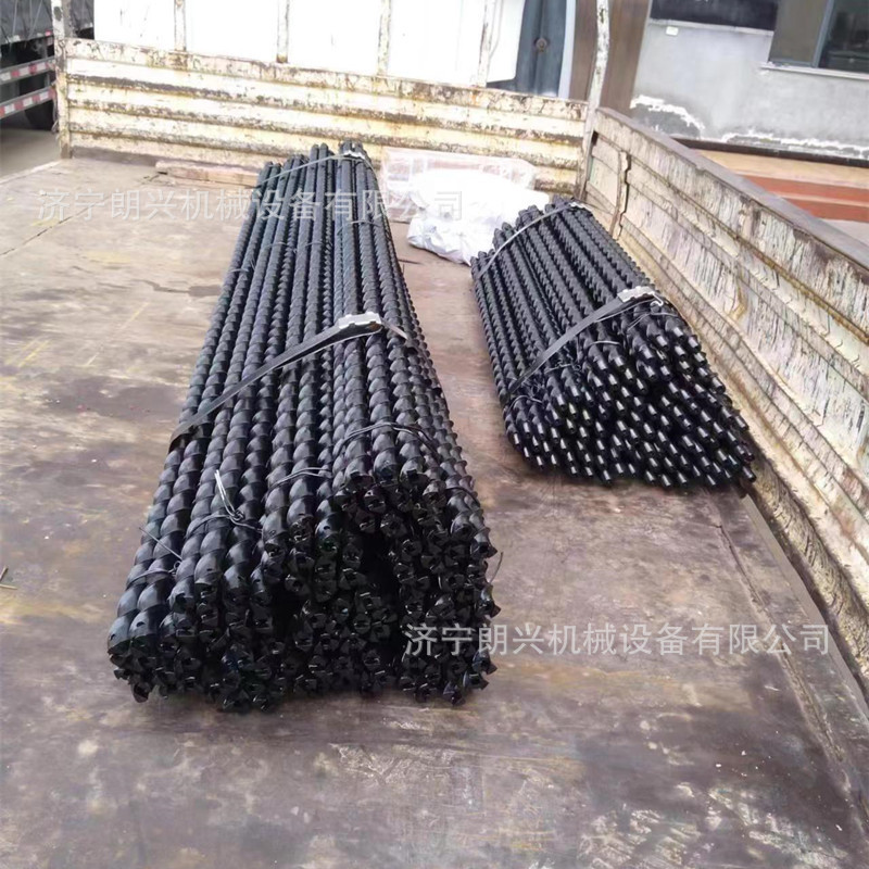 煤矿用麻花钻杆38mm干式煤钻杆φ28湿式麻花钻杆煤层钻探螺旋钻杆