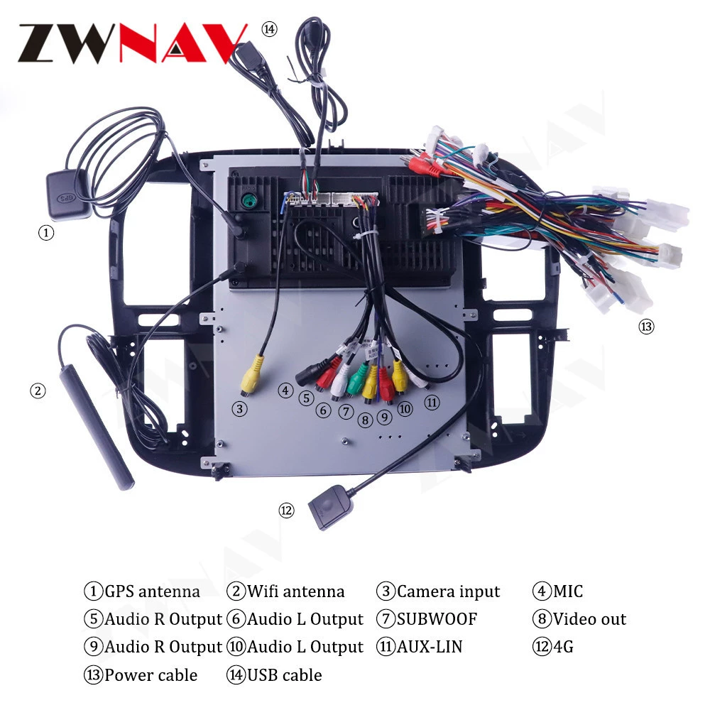 Suitable for Rand Cool Road LC100 Lexus LX470 Android central control modification large -screen navigation all -in -one