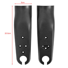 M365PRO电动滑板车配件组 前保护盖反光片围装饰件线扣尾灯线卡前