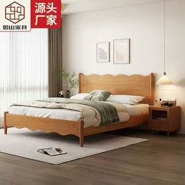 实木床;布艺沙发;衣柜