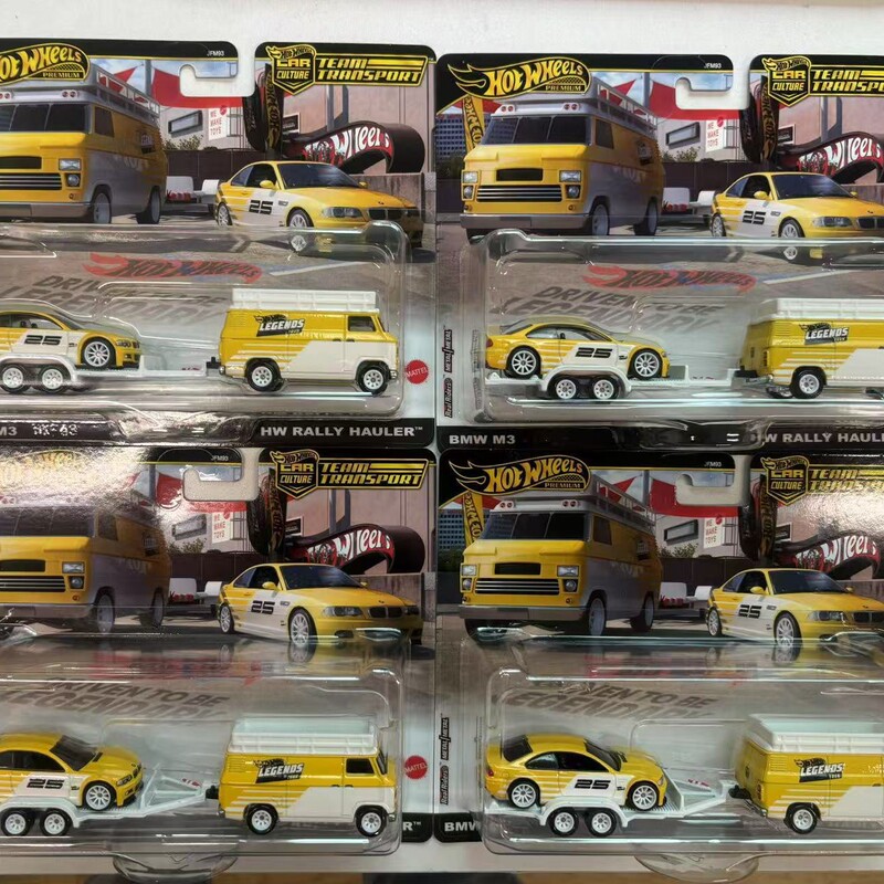 Fire Wheel Car Culture Transport Fleet Gold Label Bmw M3 Legend Tour Van Jfm93