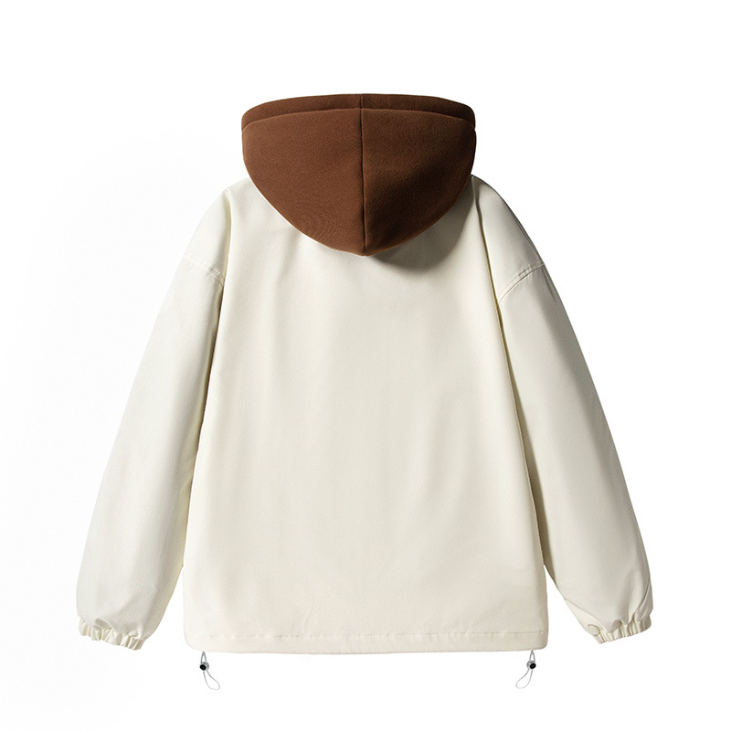 Men's Clothing This year's new men's spring and autumn workwear jacket trendy brand casual sports spring and autumn jacket trendy clothes_voghion.com