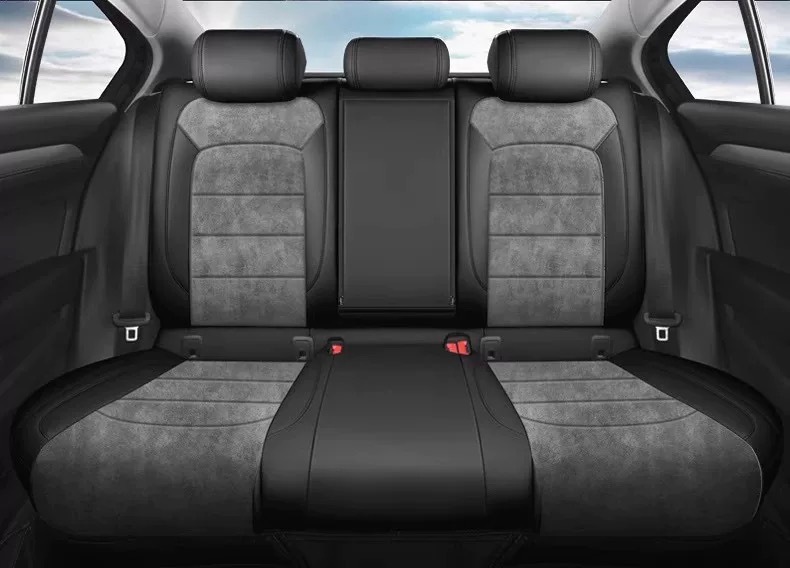 Suitable for the New Volkswagen 06 New Energy Vehicle-Specific Car Seat Cushions, All-Season Full-Coverage Suede Seat Covers