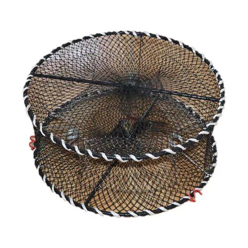 Heavy-duty crab trap sea crab trap fish trap round trap foldable sea crab trap fish trap shrimp trap manufacturer