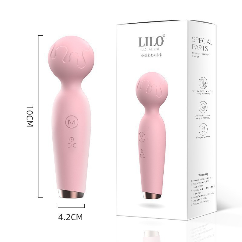 LILO LILO pequeño micrófono varilla de vibración mini av varilla de vibración multifrecuencia varilla de masaje masturbador artículos para adultos