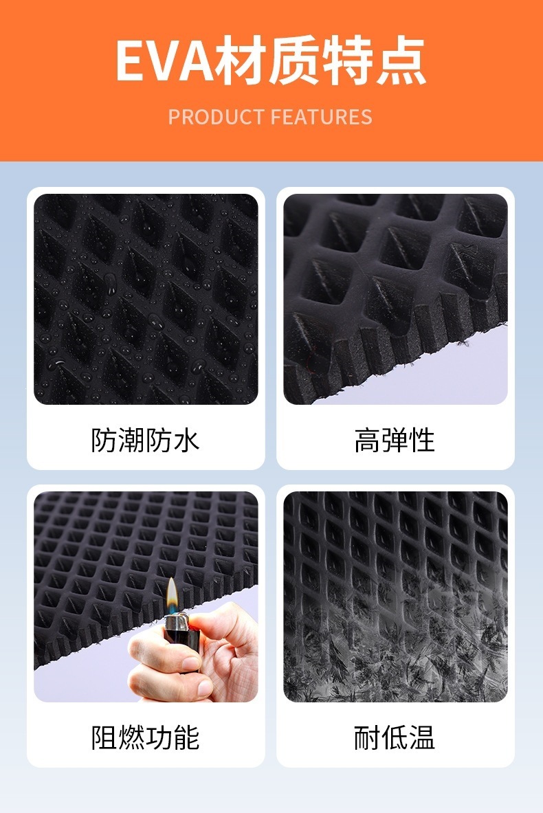 Car Floor Mats, Honeycomb Patternross-border Universal EVA
