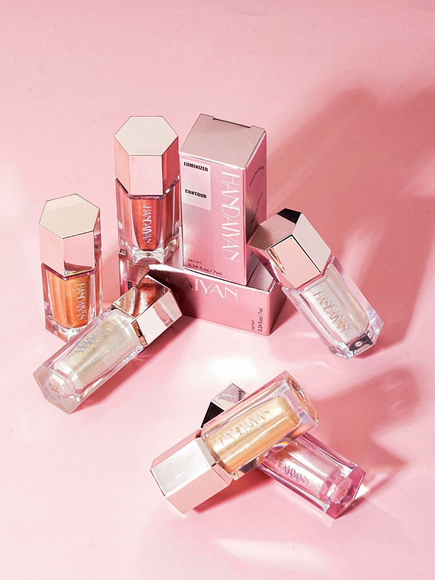 handaiyan Highlighter Contouring Liquid, Han Daiyan Facial Shadow Pearl Brightening Liquid, Cross-border Eyeshadow Liquid from Europe and America undefined