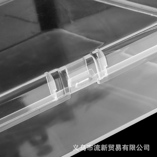 Spot square box rectangular high transparent pp plastic box square gift box card storage box packaging box