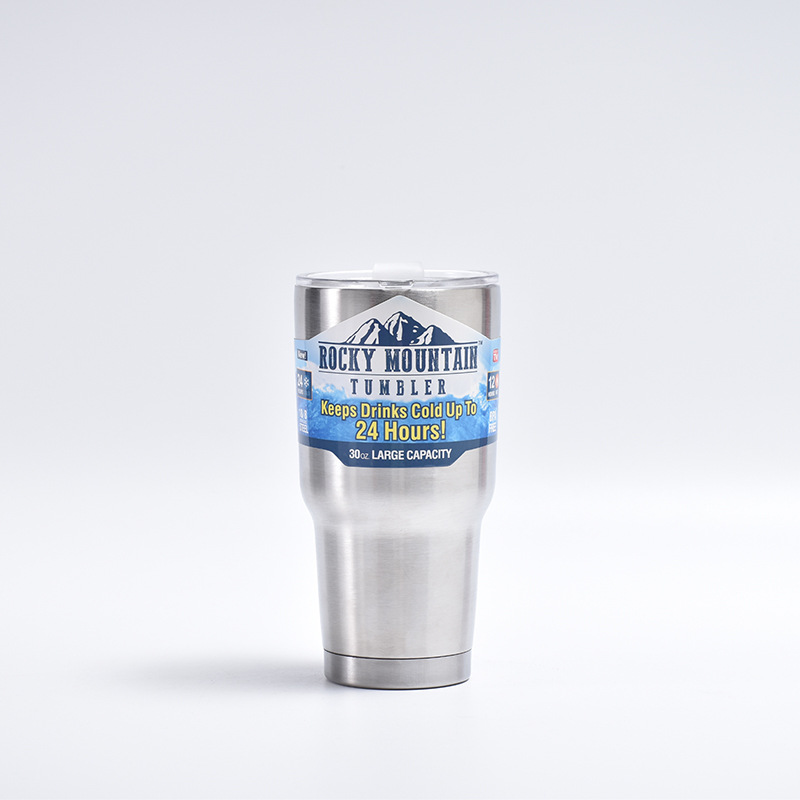 Amazon 30oz de acero inoxidable de la Copa del coche de vacío de doble capa de gran capacidad de vacío taza de coche portátil taza de helado